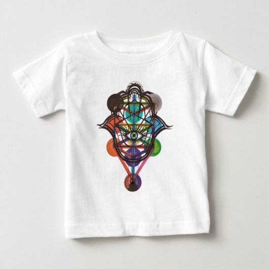 Baum des Lebens Baby T-shirt (Vorderseite)