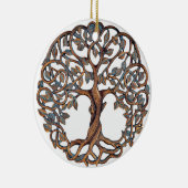 Baum des Lebens, Baum des Lebens, Baum der Lebensg Keramik Ornament (Rechts)