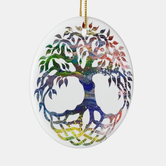 Baum des Lebens, Baum des Lebens, Baum der Lebensg Keramik Ornament (Rechts)