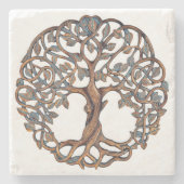 Baum des Lebens, Baum des Lebens, Baum der Lebensg Steinuntersetzer (Vorderseite)