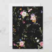 Baum des Lebens Beerdigungsdenkmal des bloralen Wa Einladung (Rückseite)