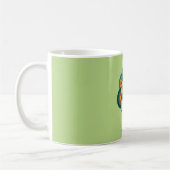 Baum des Lebens Boho Mandala Kunst Kaffeetasse (Links)