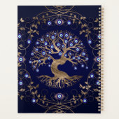 Baum des Lebens böse Augen Ornament Planer (Rückseite)