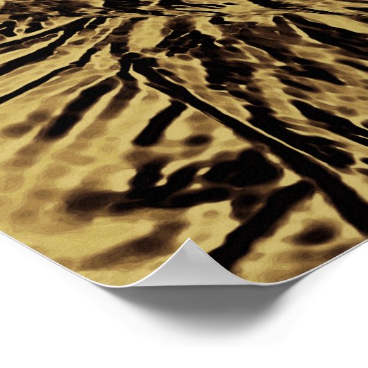 Baum des Lebens brauner Baum Poster (Ecke)