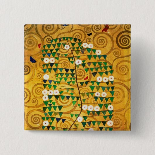 Baum des Lebens c.1905-09 Button (Vorderseite)