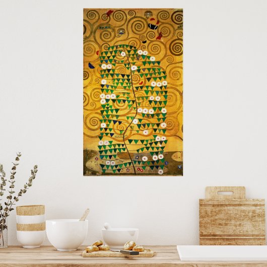 Baum des Lebens c.1905-09 Poster (Küche)