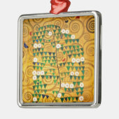 Baum des Lebens c.1905-09 Silbernes Ornament (Links)