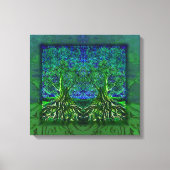 Baum des Lebens Dankbarkeit Leinwanddruck (Vorderseite)