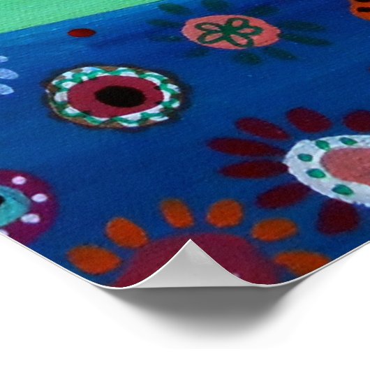 BAUM DES LEBENS DER PRISARTEN POSTER (Ecke)