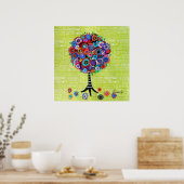 BAUM DES LEBENS DER PRISARTEN POSTER (Küche)