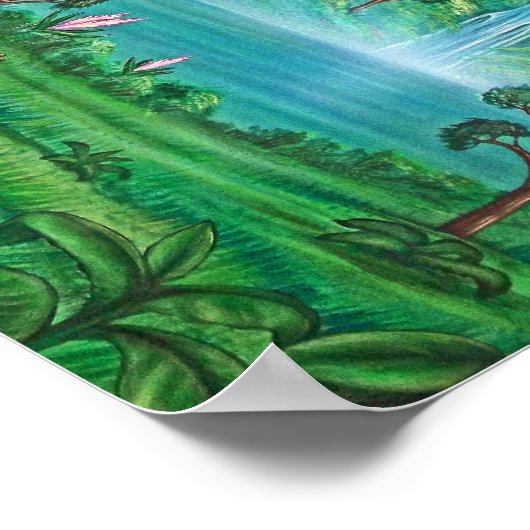 Baum des Lebens/des Todes Poster (Ecke)