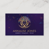 Baum des Lebens - Die Embrace des Heilers Visitenkarte (Vorderseite)