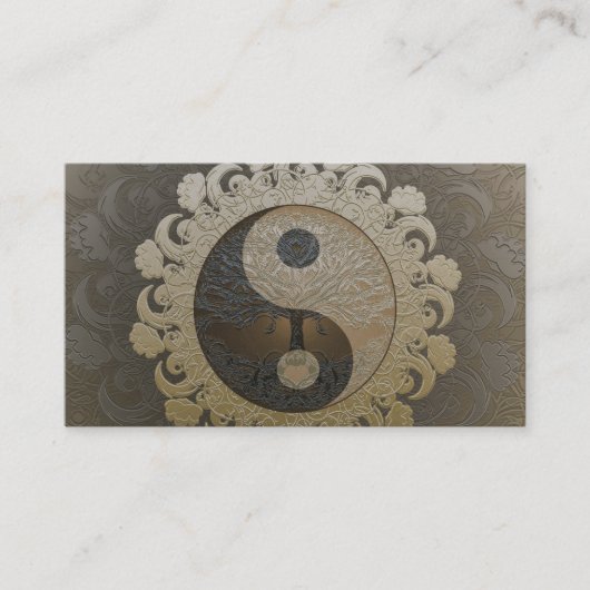 Baum des Lebens durch Amelia Carrie Visitenkarte (Vorderseite)