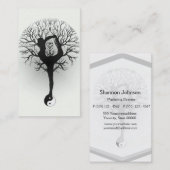 Baum des Lebens durch Amelia Carrie Visitenkarte (Vorne/Hinten)