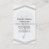 Baum des Lebens durch Amelia Carrie Visitenkarte (Rückseite)