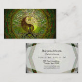 Baum des Lebens durch Amelia Carrie Visitenkarte (Vorne/Hinten)