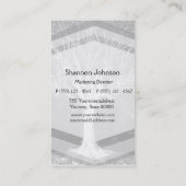 Baum des Lebens durch Amelia Carrie Visitenkarte (Rückseite)