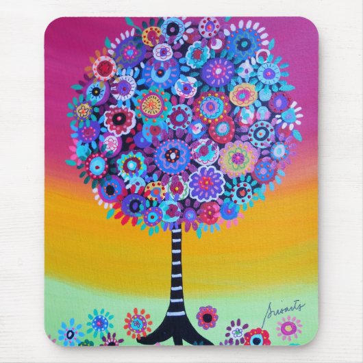 Baum des Lebens durch prisarts Mousepad (Vorne)