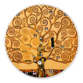Baum des Lebens durch schöne Kunst Gustav Klimt Keramikknauf (Vorderseite)