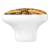 Baum des Lebens durch schöne Kunst Gustav Klimt Keramikknauf (Seitenansicht)