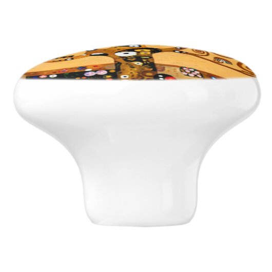 Baum des Lebens durch schöne Kunst Gustav Klimt Keramikknauf (Seitenansicht)