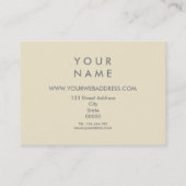 Baum des Lebens durch schöne Kunst Gustav Klimt Visitenkarte (Rückseite)