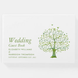 Baum des Lebens, Elegante Hochzeit Gästebuch