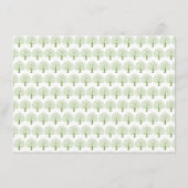 Baum des Lebens, Elegante Hochzeitsdetails Begleitkarte (Rückseite)