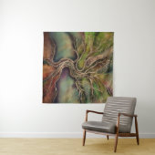 Baum des Lebens - Fallschirme Wandteppich (Beispiel (Horizontal))