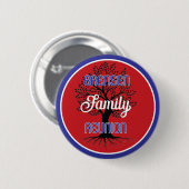 Baum des Lebens! Familientreffen-Button Button (Vorne & Hinten)