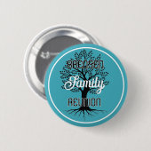 Baum des Lebens! Familientreffen-Button Button (Vorne & Hinten)
