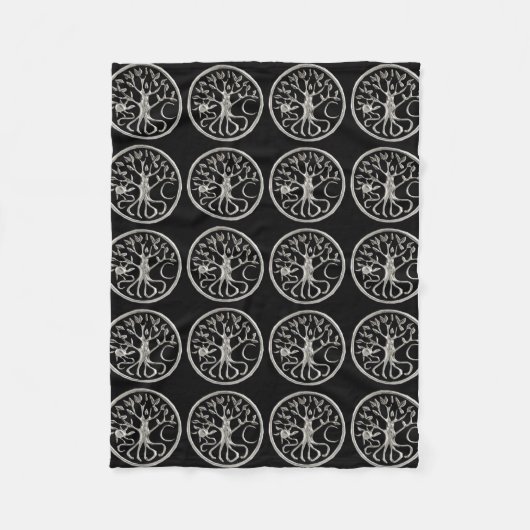 Baum des Lebens Fleece Blanket (Vorderseite)