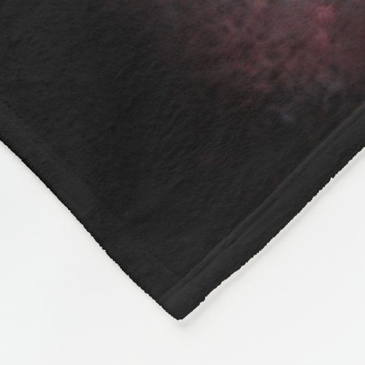 Baum des Lebens Fleecedecke (Ecke)