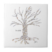 Baum des Lebens Fliese (Vorderseite)