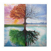 Baum des Lebens Fliese (Vorderseite)