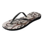 Baum des Lebens Flip Flops Badesandalen (Schrägansicht)