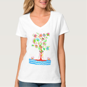 Baum des Lebens. Flora und Fauna T-Shirt