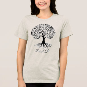 Baum des Lebens Frauen Tri-Blend Shirt