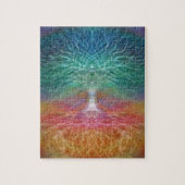 Baum des Lebens Frieden des Geistes Puzzle (Vertikal)