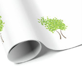 Baum des Lebens Geschenkpapier (Rolleneckpunkt)