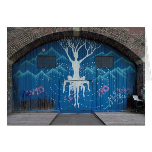 Baum des Lebens Graffiti (Vorderseite (Horizontal))