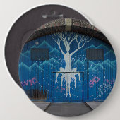 Baum des Lebens Graffiti Button (Vorne & Hinten)