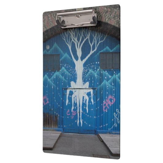 Baum des Lebens Graffiti Klemmbrett (Links)