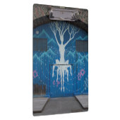 Baum des Lebens Graffiti Klemmbrett (Rechts)