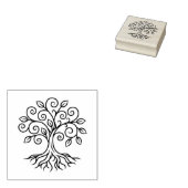 Baum des Lebens Gummistempel (Stempel)