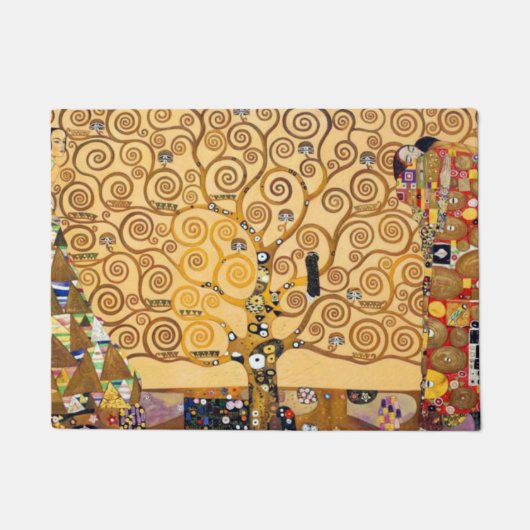 Baum des Lebens Gustav Klimt Fußmatte (Vorderseite)