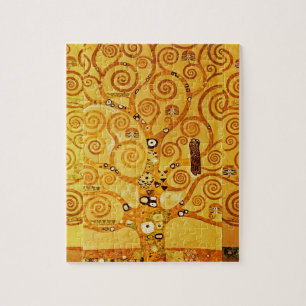 Baum des Lebens Gustav Klimt Nouveau Puzzle
