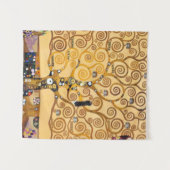 Baum des Lebens Gustav Klimt Wandteppich (Vorderseite (Horizontal))