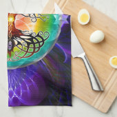 Baum des Lebens Handtuch (Viertel Falte)