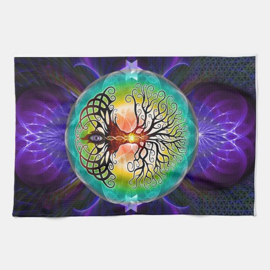 Baum des Lebens Handtuch (Horizontal)